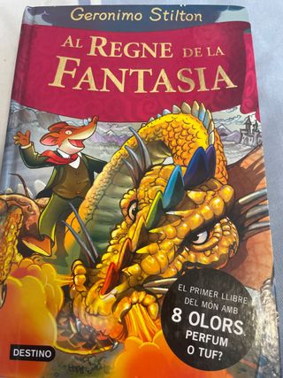 llibre aventura al regne de la fantasia stilton