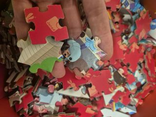 Puzzle redondo Bomberos Janod