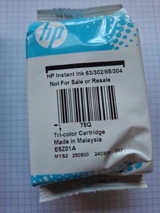 Cartucho Tinta HP 63/302/65/304 Tricolor