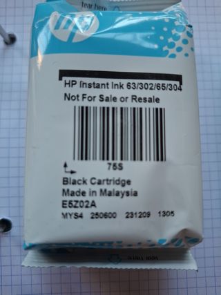 Cartucho Tinta HP 63/302/65/304 Tricolor