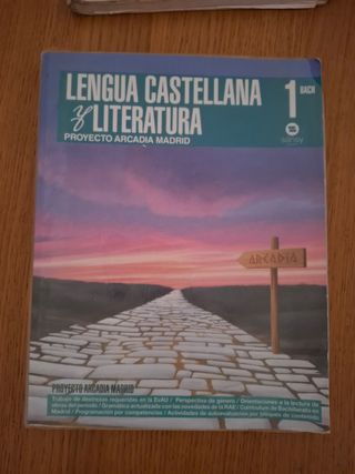 Libro 1 bach lengua castellana y literatura