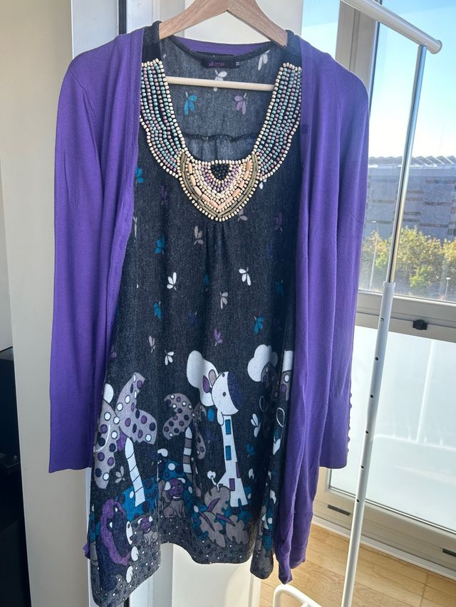 Vestido y chaqueta a juego