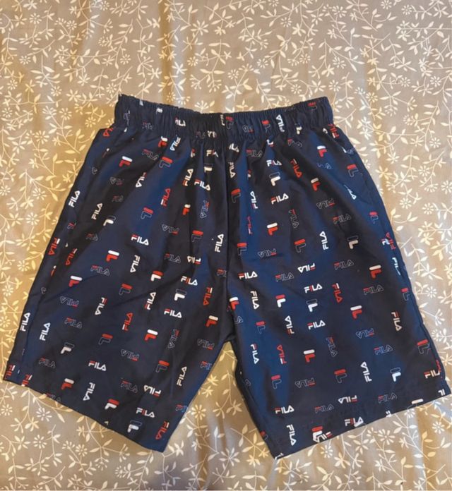 Bañador Fila Azul Estampado