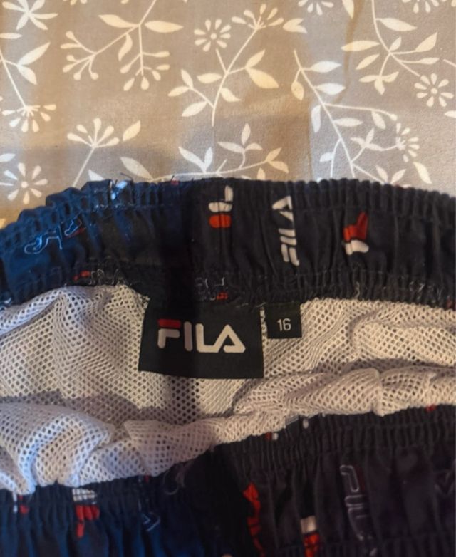 Bañador Fila Azul Estampado