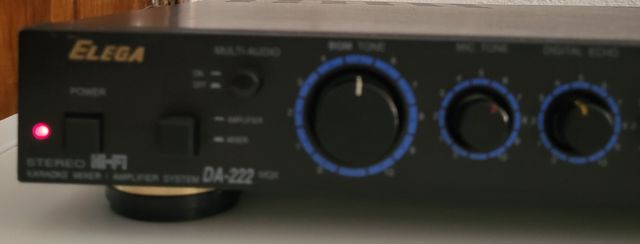 Karaoke Elega DA-222 Amplificador Mezclador