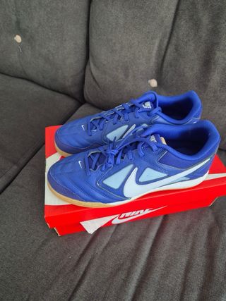 Zapatillas Fútbol Sala Nike Azul