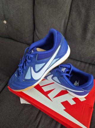 Zapatillas Fútbol Sala Nike Azul
