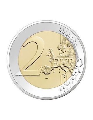 Lote 2 monedas 2 euros