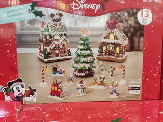 Pueblo Navideño Disney con Luces y Música