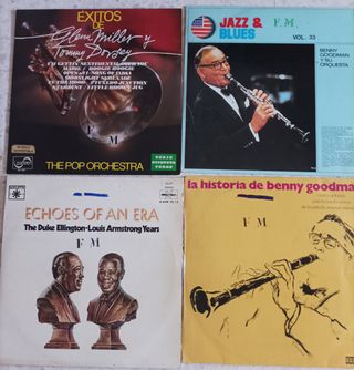 Lote 4 Vinilos Jazz Blues Compilaciones