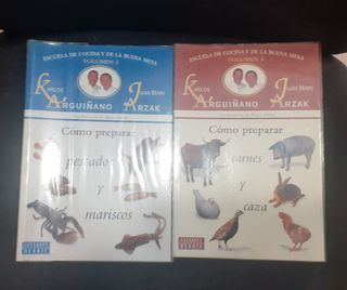 Escuela de cocina y de la buena mesa. 6 volúmenes