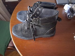 Botín caballero marrón