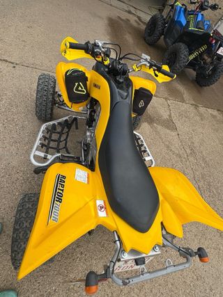 Yamaha Raptor 700r Amarillo