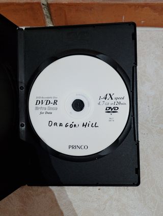 Dragón Hill DVD Película Animada Español
