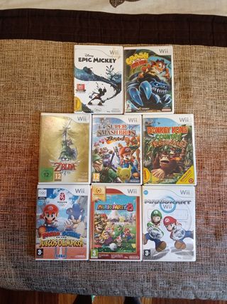 Pacchetto 8 giochi per Nintendo Wii