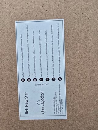 Cuna colecho Don Algodón