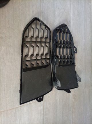 Dos Parrillas Inferiores Parachoques delantero BMW