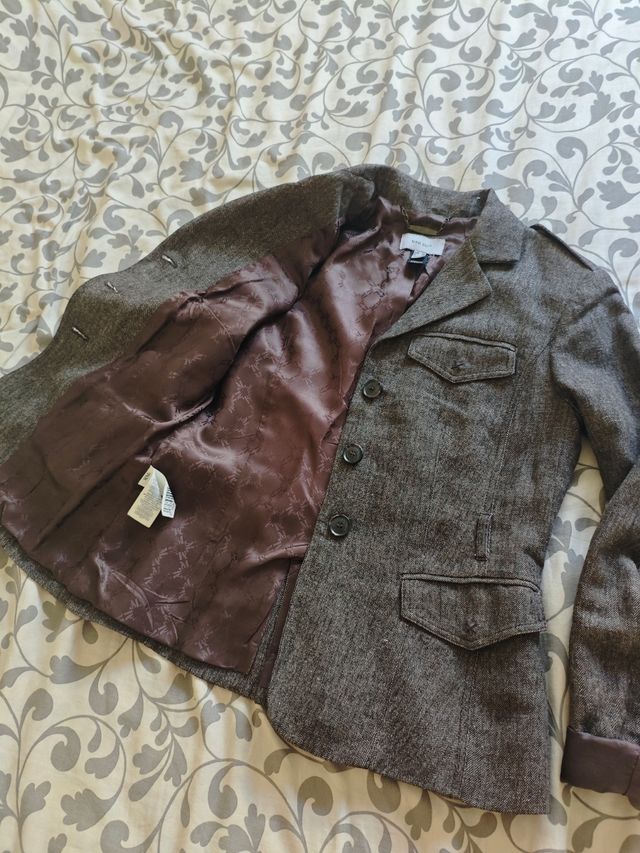 Blazer Mango Marrón