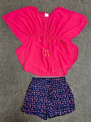 Túnica estilo Kaftán + Shorts * Talla M