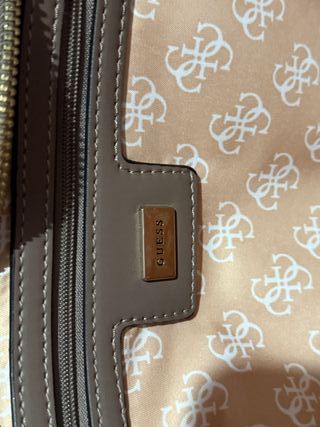Guess – Borsa elegante marrone chiaro