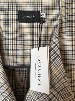 Chaqueta Lavandera cuadros 
