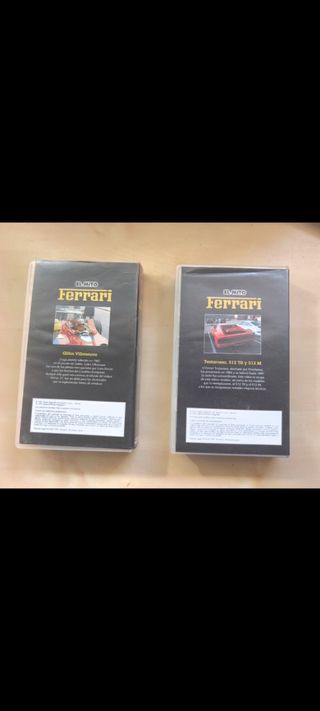 Películas VHS El Mito Ferrari
