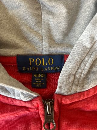 Sudadera Polo Ralph Lauren Roja y Azul