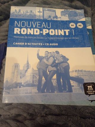 Libro Francés NOUVEAU ROND-POINT 1 + CD