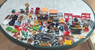 Lote de piezas y accesorios Playmobil