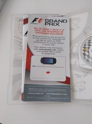 Juego PSP F1 Grand Prix