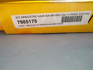 Kit Transmisión D.I.D Kawa ER6N. Nuevo a estrenar