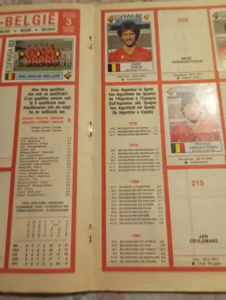 Album figurine Panini España 82