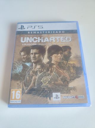 Uncharted Colección Legado PS5 SIN DESPRECINTAR