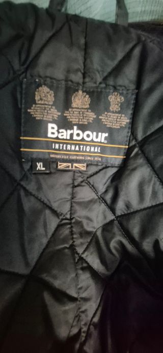 Chaqueta Barbour Negra talla XL