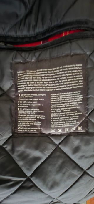 Chaqueta Barbour Negra talla XL