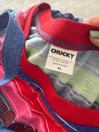 Disfraz Chucky Mujer Talla XL