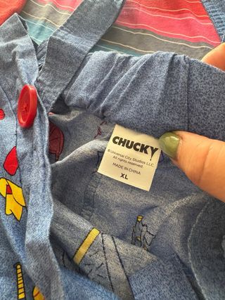 Disfraz Chucky Mujer Talla XL