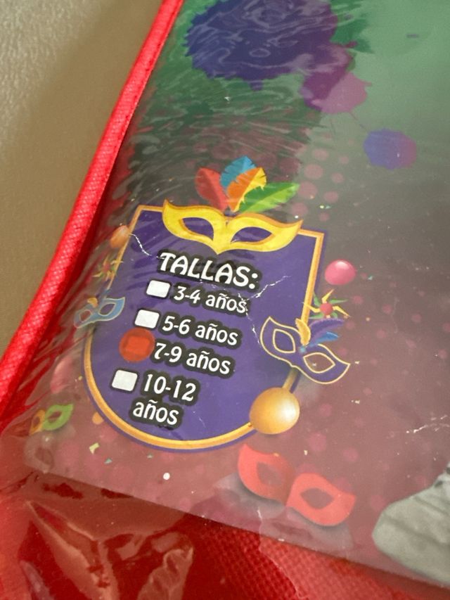 Disfraz Arlequín 7-9 años