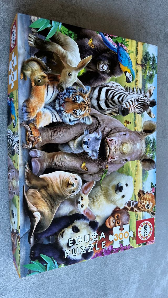 Puzzle Educa 300 Piezas Animales