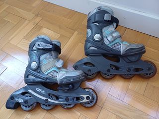 Patines ajustables para niños talla 28-30