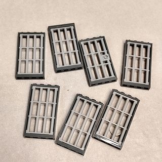 Lego Grate Cancelli Prigione Castle 7pz