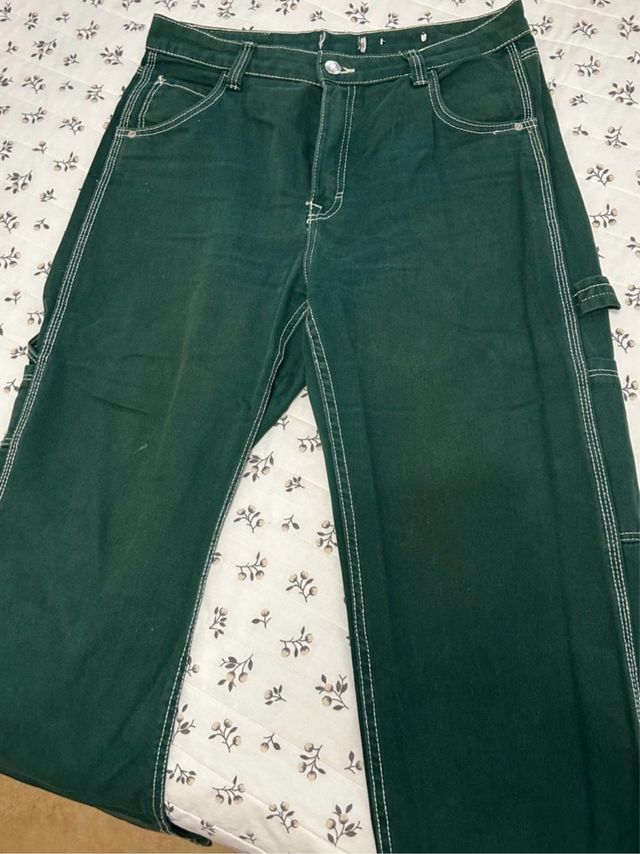 Pantalón cargo verde