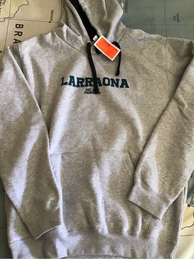 Sudadera Gris Colegio Larraona Talla M