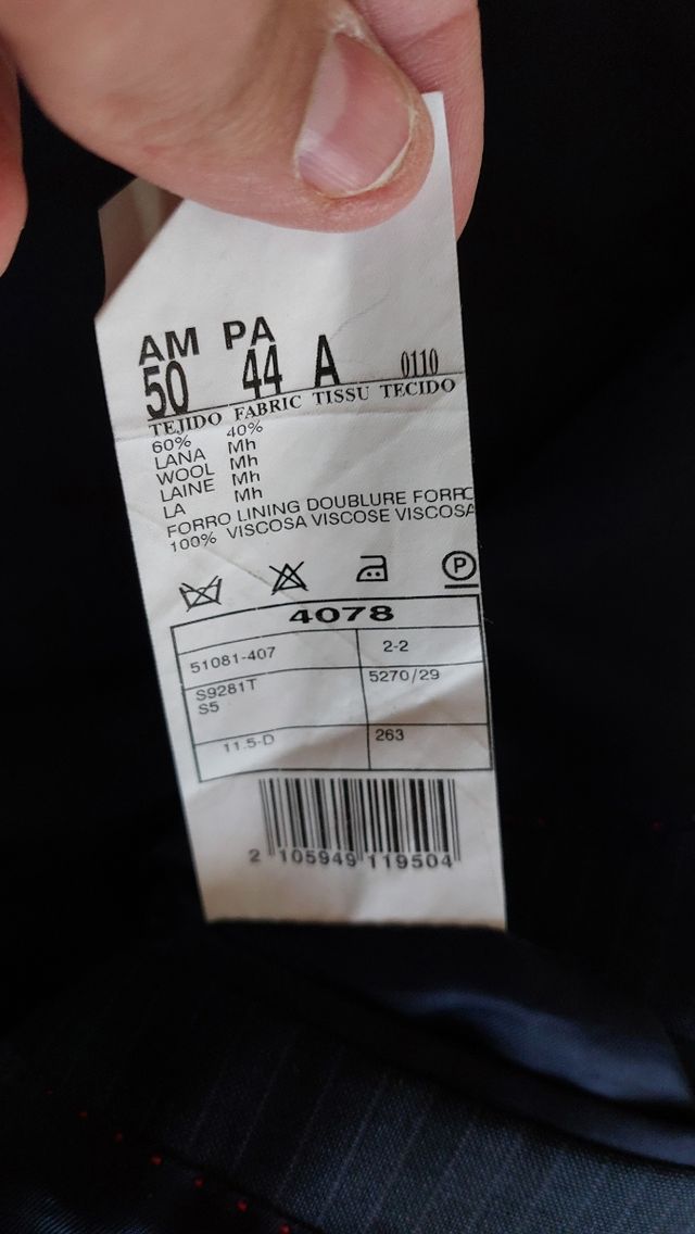 Chaqueta americana Cortefield azul