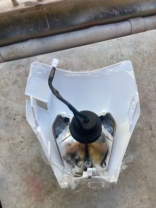 Careta para moto KTM