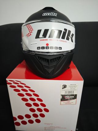 Casco Integral Unik Talla M Negro Mate