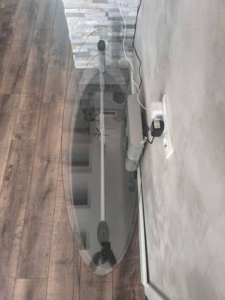 Mesa TV Salón Cristal y Madera