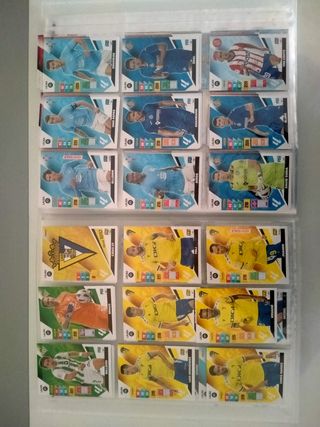 Lote 166 cromos. Cromos Adrena
lyne y liga este