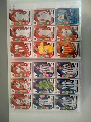Lote 166 cromos. Cromos Adrena
lyne y liga este
