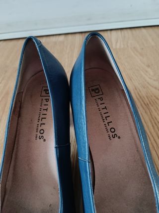 Zapatos de tacón Pitillos azul